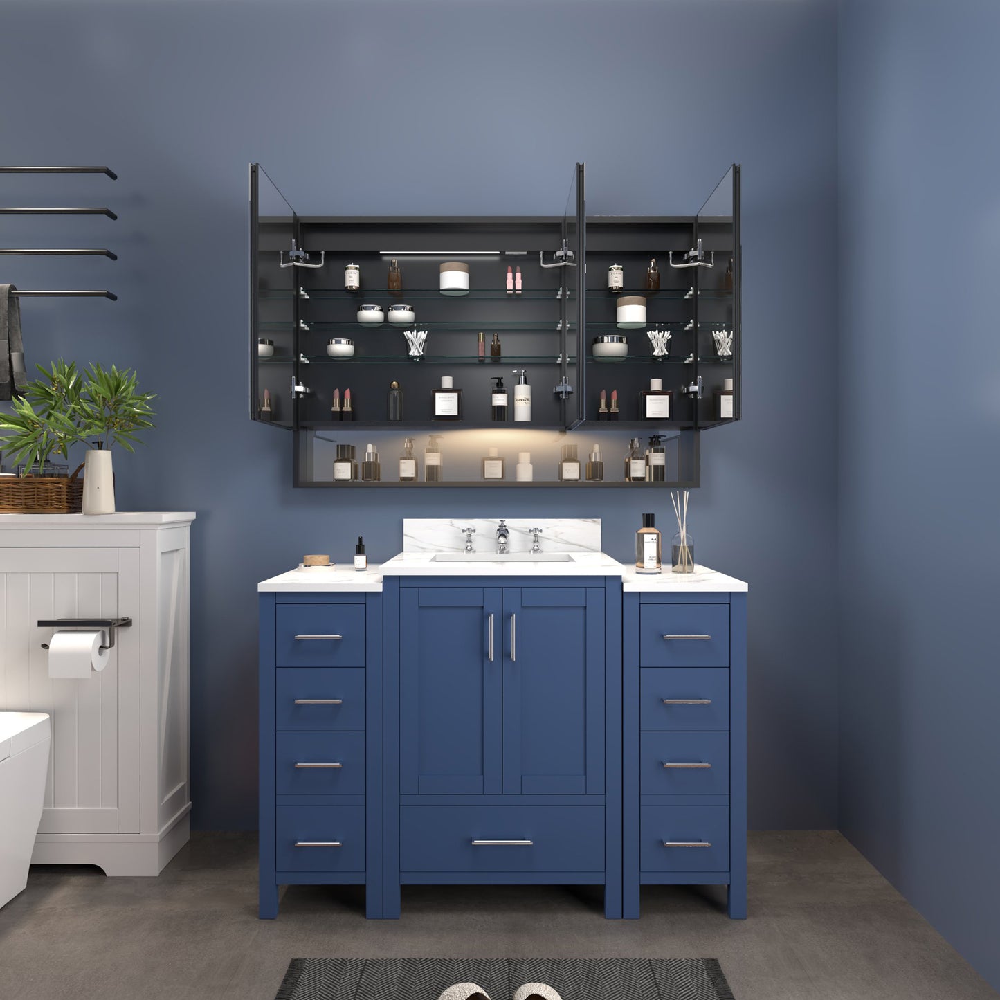 Medicine Cabinets with LED Mirror